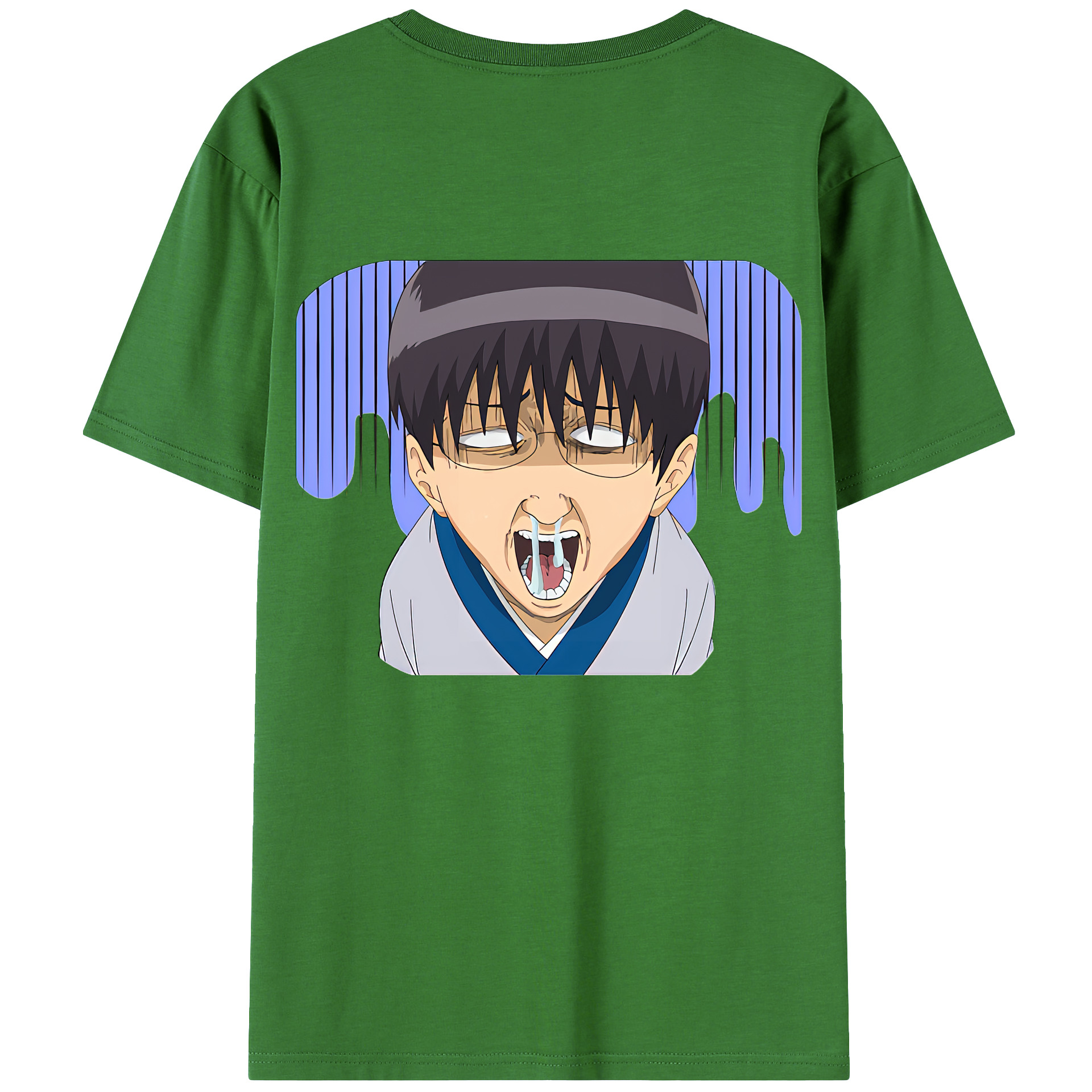 （画像用） ぎんたま 坂田銀時（さかたぎんとき） 神楽 志村新八（しむら しんぱち） GINTAMA Sakata Gintoki Kagura Shimura Shinpachi レディース半袖Tシャツ(バックプリント)
